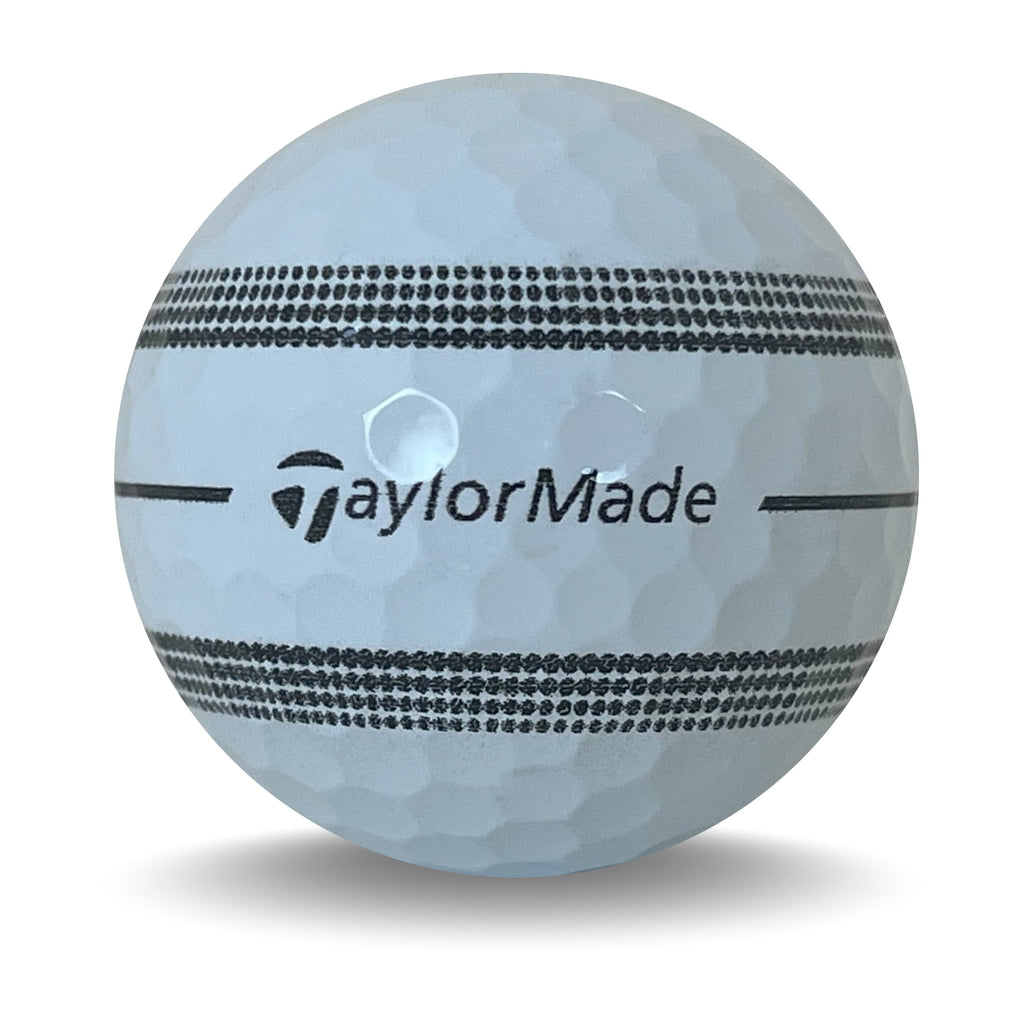 24 Taylormade TP5/x Stripe Pristine Recycled Golf Balls, by Mulligan USA
