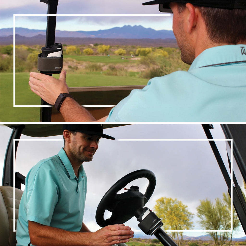 STICKIT Magnetic Rangefinder Strap - Black
