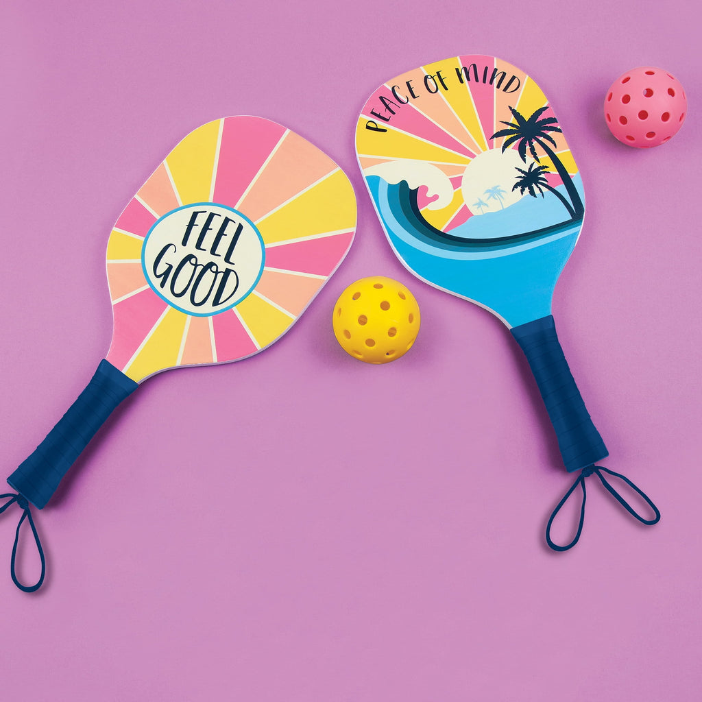 3C4G: Adventure Fun: 2 Person Pickleball Set - Play Pickleball Anywhere Your Heart Desires, Drawstring Dag Included, Make It Real, Three Cheers For Girls, Tween & Girls, Kids Ages 8+