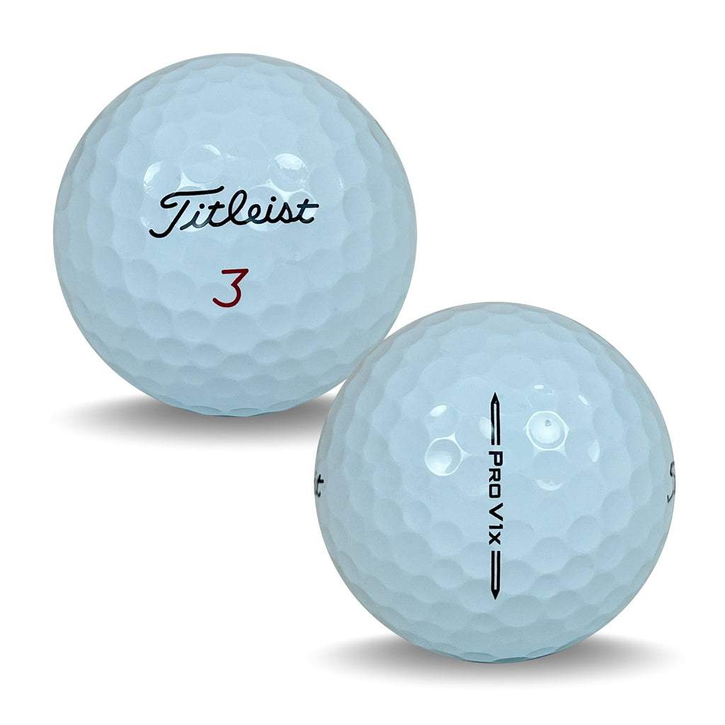 24 Pro V1x Pristine Recycled Golf Balls, by Mulligan USA