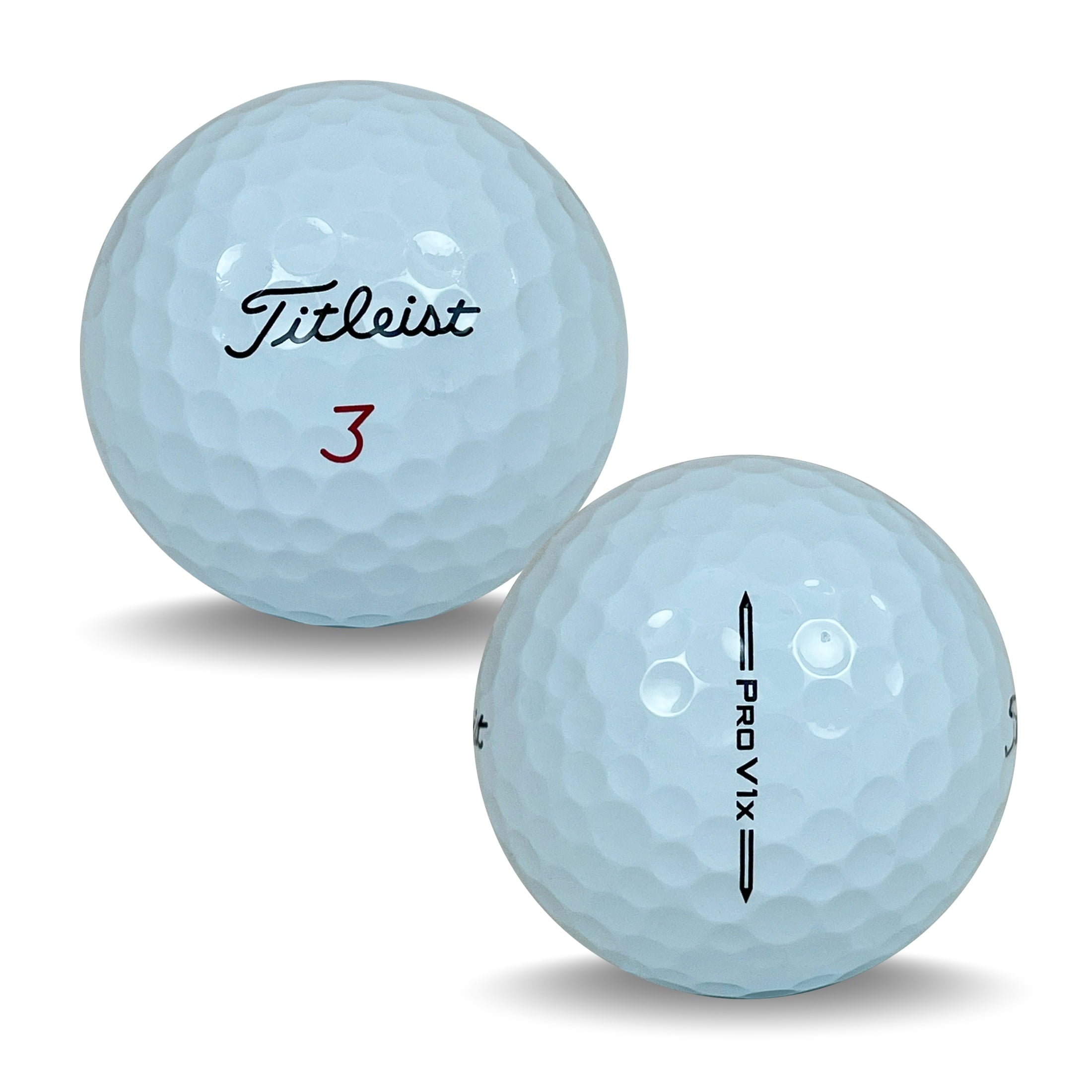 24 Pro V1x Pristine Recycled Golf Balls, by Mulligan USA