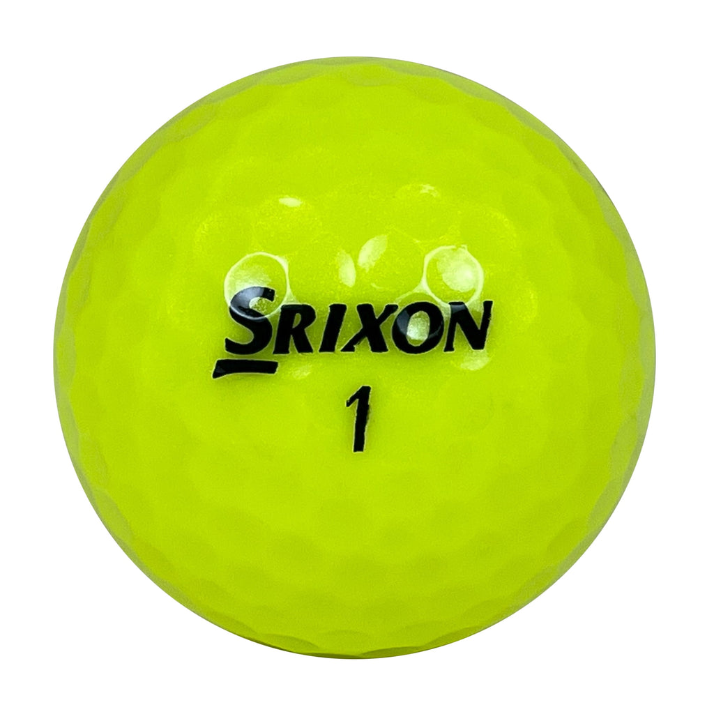 24 Srixon Z-Star Yellow 5A Recycled Golf Balls, by Mulligan USA