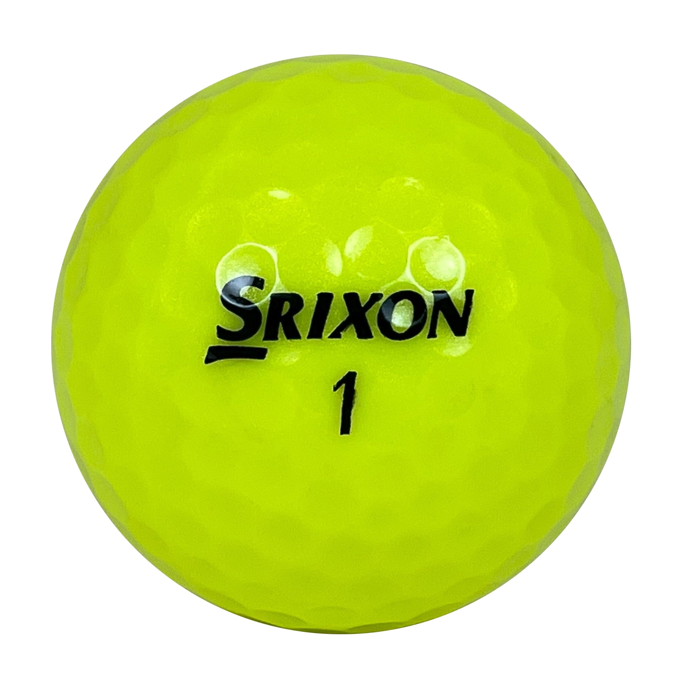 24 Srixon Z-Star Yellow 5A Recycled Golf Balls, by Mulligan USA