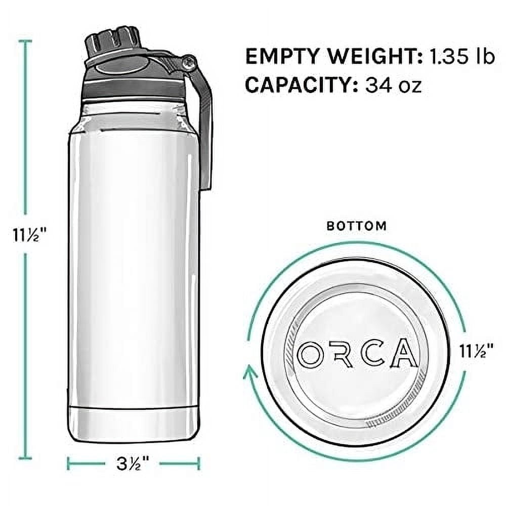 Black Hydra 34oz ONE SIZE BLACK