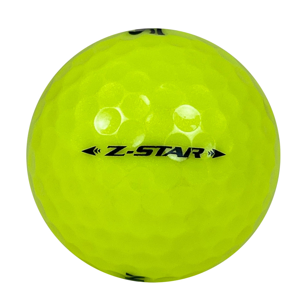 24 Srixon Z-Star Yellow 5A Recycled Golf Balls, by Mulligan USA
