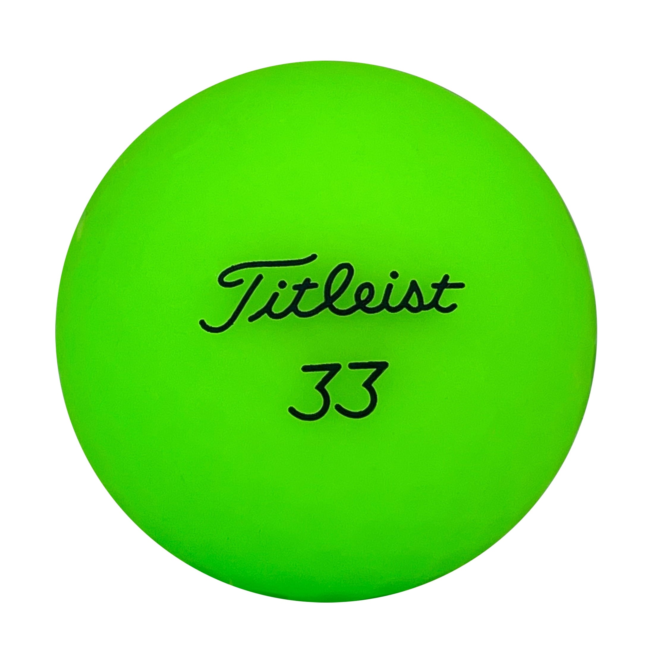 24 Velocity Matte Green 5A Recycled Golf Balls, by Mulligan USA
